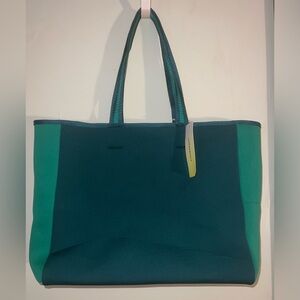 Summersalt Neoprene Tote Green/Teal